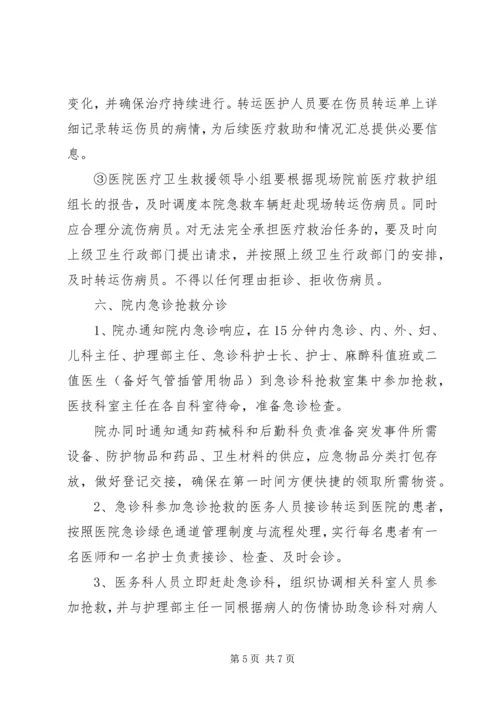 重大突发事件医疗卫生救援应急演练方案 (4).docx