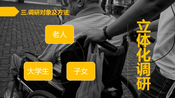 关爱空巢老人理学院暑期社会实践通用PPT模板