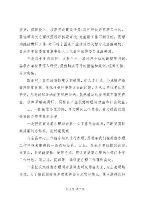 县政协委员提案范文模版范例.docx