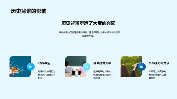 历史中的帝王兴衰