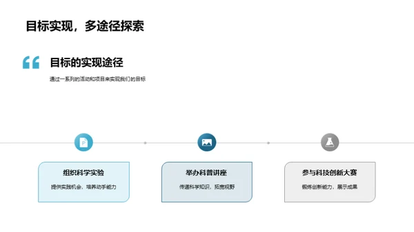 探索科学社团之旅