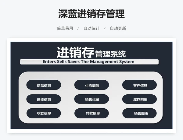 进销存管理系统