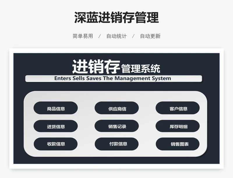 进销存管理系统