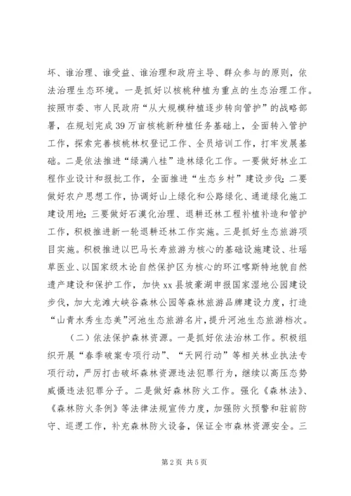 林业局年度重点工作计划 (2).docx