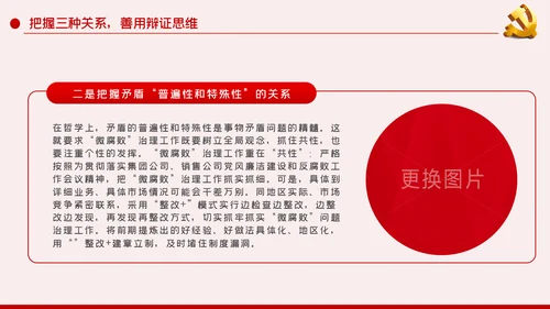 做好企业微腐败治理反腐倡廉党课PPT模板