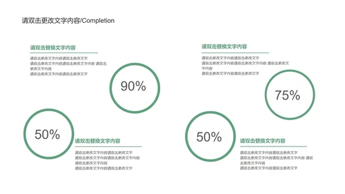 绿色简约风企业宣传汇报PPT模板