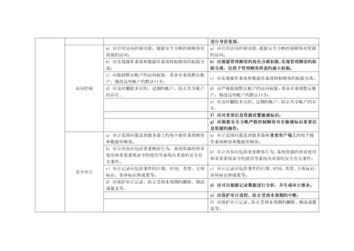 2023年等保基本要求二三级对比表.docx