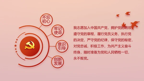 红色党建党支部年年终总结学习教育PPT