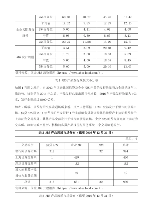中国资产证券化的市场分析与展望.docx