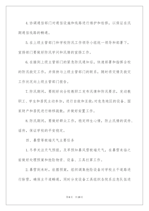 2022突发恶劣天气应急预案.docx