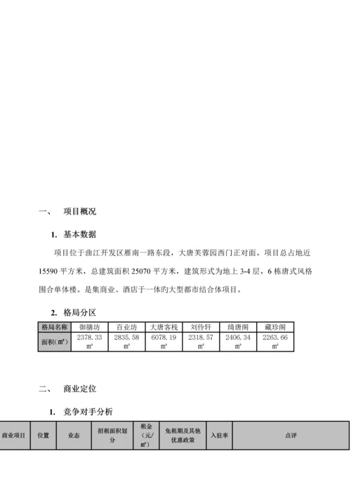 房地产营销专题策划公司专项项目招商专题方案.docx