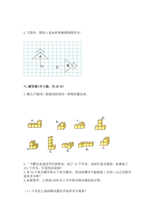 人教版五年级下册数学期末测试卷及完整答案（全优）.docx