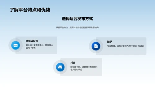 利用新媒体传播科学知识