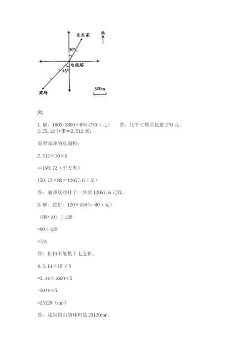 济南市外国语学校小升初数学试卷最新.docx