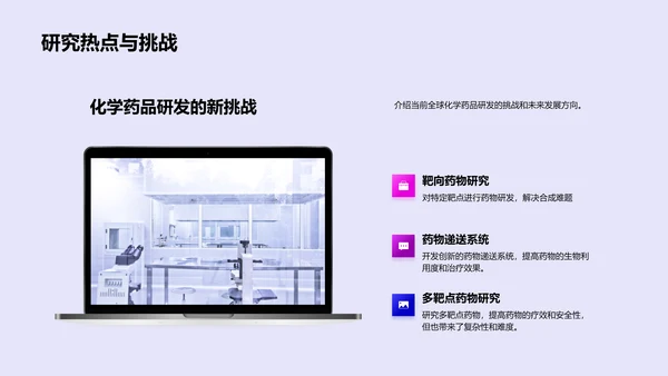 化药研发竞聘演说PPT模板
