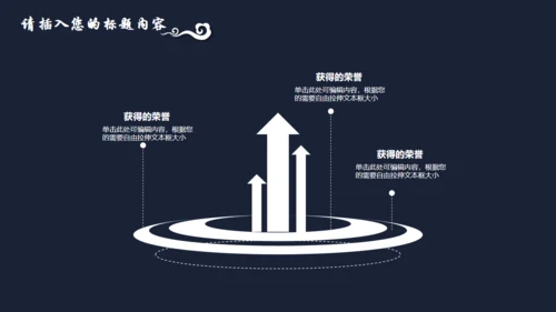 中国风简约青花瓷工作汇报通用PPT模板