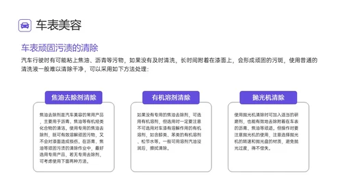 蓝色简约汽车美容培训ppt