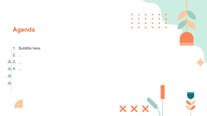 橙色几何风期末作业汇报学期成果展示PPT主题