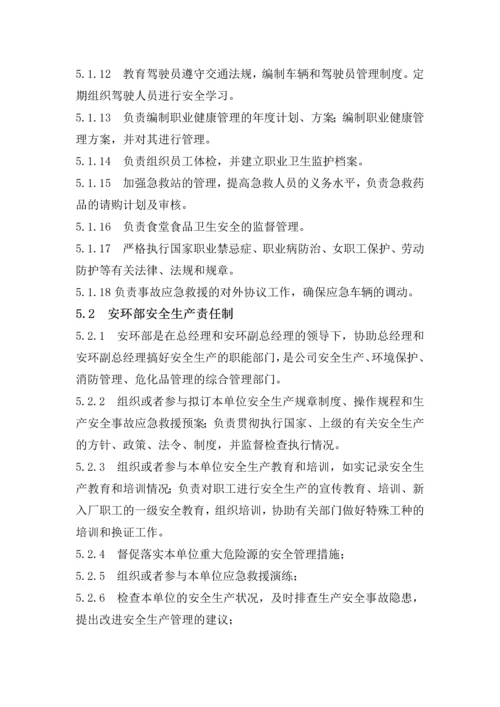 安全生产责任制(化工企业).docx