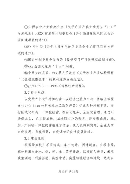 商丘核桃园建设项目可行性研究报告.docx