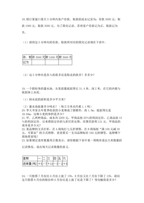 六年级小升初数学解决问题50道精品带答案.docx