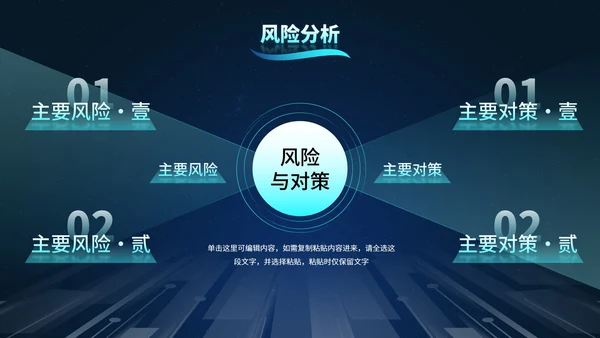 高级未来科技风互联网创新创业计划大赛PPT模板