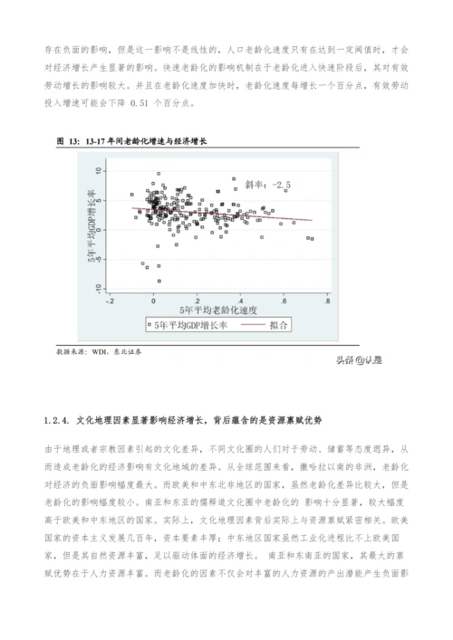 中国老龄化带来的挑战与机遇专题研究报告.docx