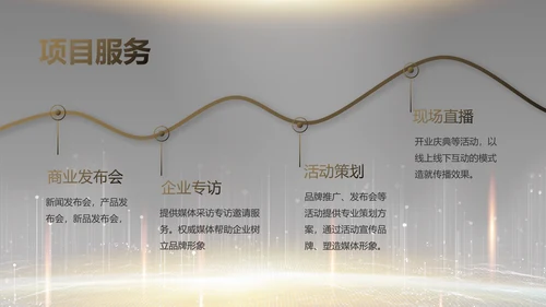 黑色炫酷互联网科技发布会PPT