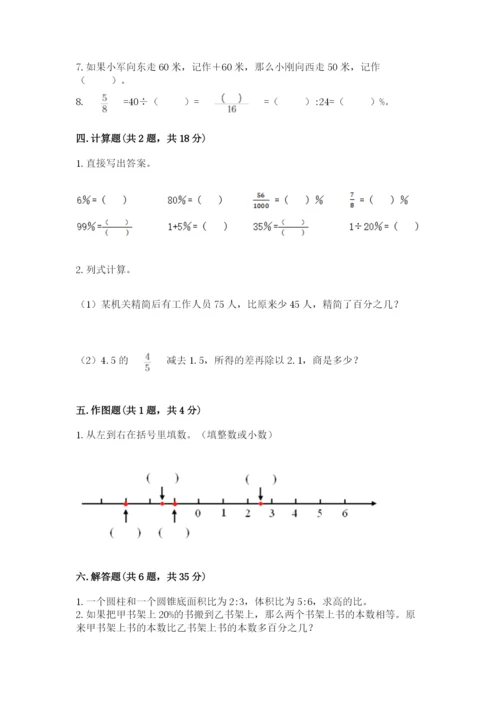 小升初数学期末测试卷【巩固】.docx