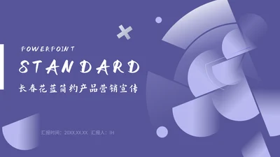大气几何产品营销宣传商务企业宣传通用PPT