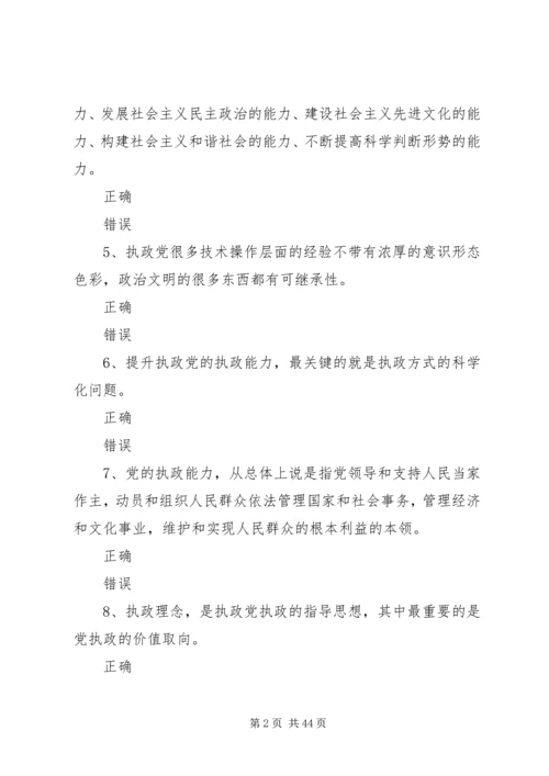 党的执政能力建设的基本内涵与核心问题.docx