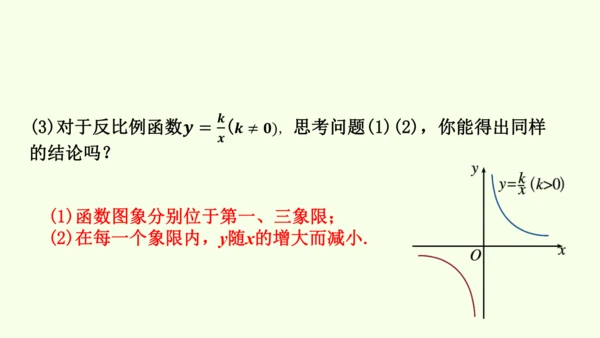 人教版数学九年级下册26.1.2反比例函数的图象和性质课件（37张PPT)