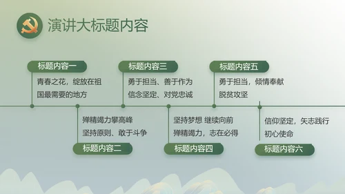 绿水青山就是金山银山乡村振兴PPT动态