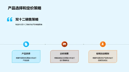 汽车电商双十二攻略