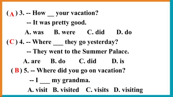 【单元整体教学课件】Unit1 Section A (Grammar Focus-3c）语法课-20