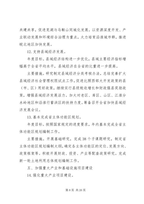 省政府年度工作计划.docx