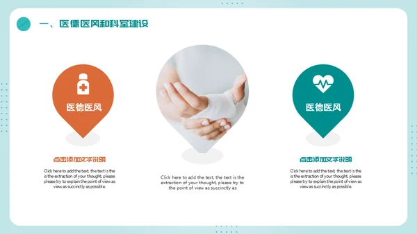 医疗机构年终总结计划通用PPT模板