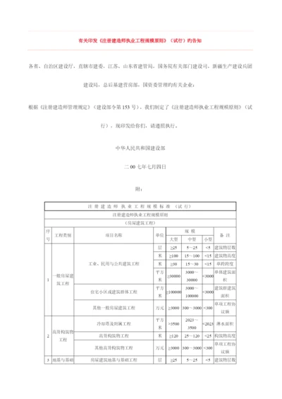 2023年注册建造师执业工程规模标准.docx