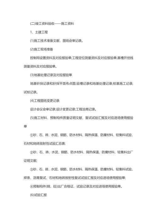 竣工验收程序和资料.docx