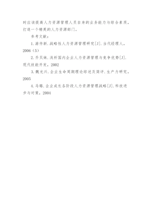 人力资源管理学课程论文.docx