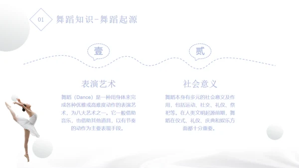 培训宣传舞蹈艺术通用PPT模板