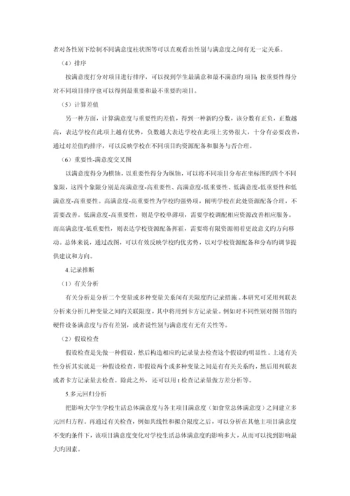 人大学生在校生活满意度的调查计划书.docx