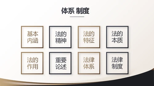 治法宪法政府法律年终工作总结汇报动态PPT