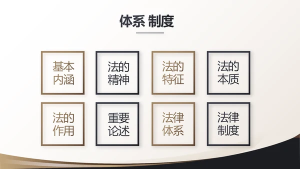 治法宪法政府法律年终工作总结汇报动态PPT