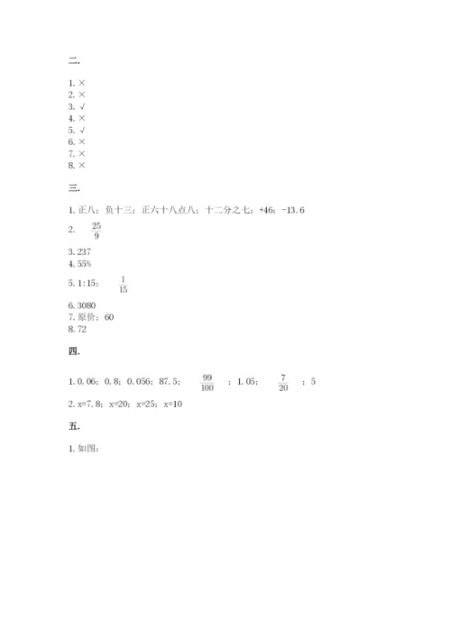 浙江省宁波市小升初数学试卷及答案【精选题】.docx