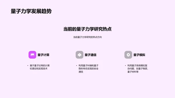 量子力学答辩报告PPT模板