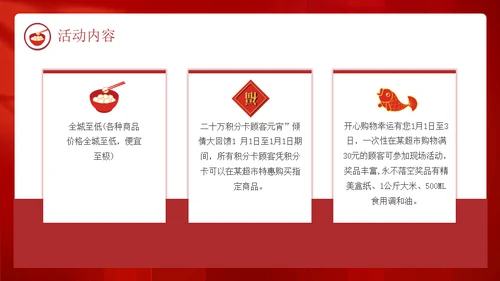 兔年新春闹元宵佳节暖场活动方案春节通用PPT模板