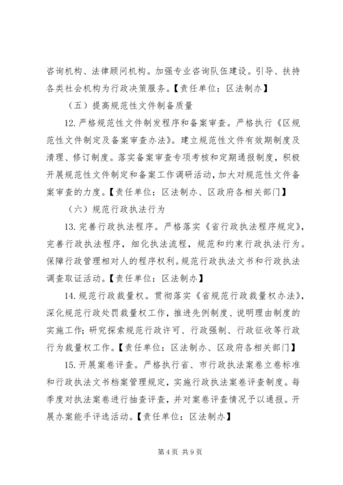 依法行政工作要点 (2).docx