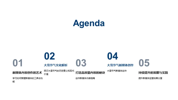 大雪节气与新媒体