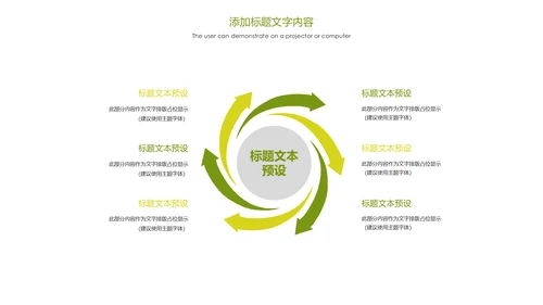 唯美清新乡村旅游魅力乡村农村建设PPT模板